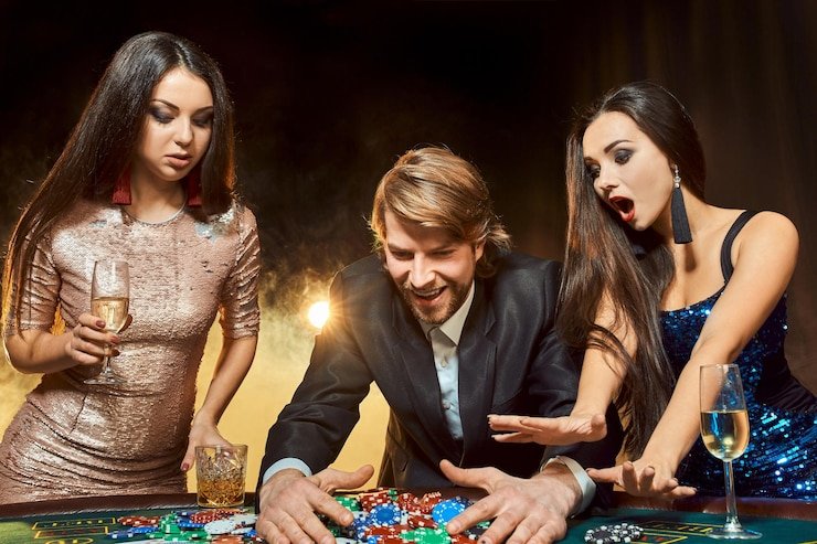 Chat langsung dengan dealer di meja roulette